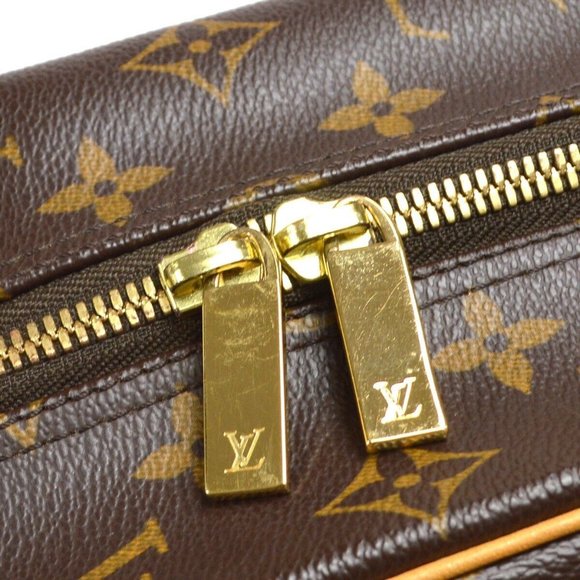 Authenticity Guarantee LOUIS VUITTON CITE GM SHOULDER BAG MONOGRAM CANVAS PURSE - Picture 6 of 11
